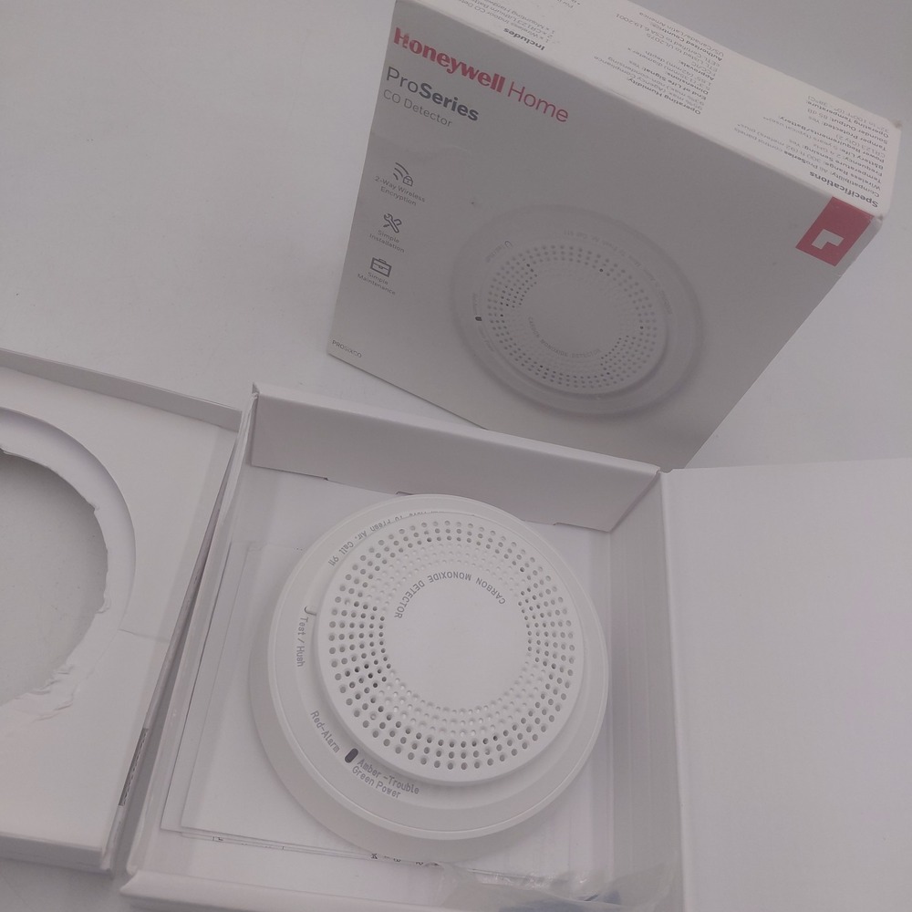 New Honeywell PROSIXCO ProSeries SiX Wireless CO Detector NOB With Batteries